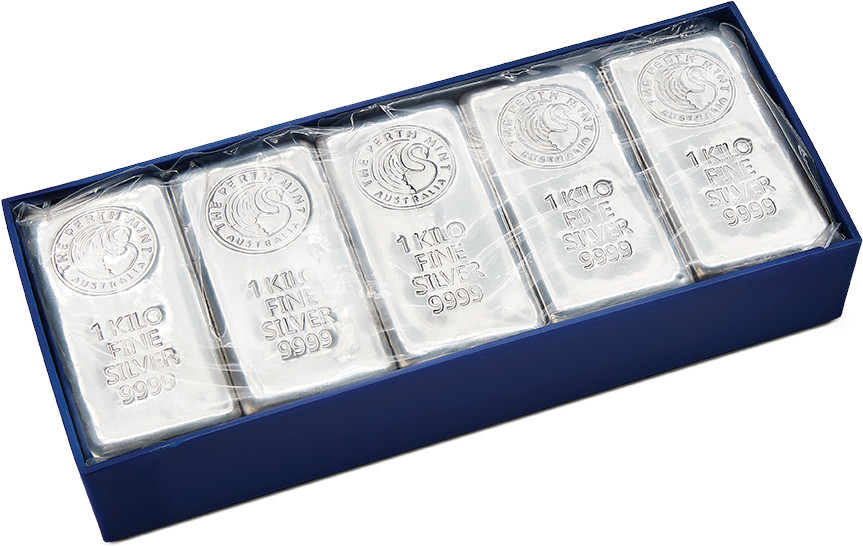 1 Kilo Silver Bar | Perth Mint | CelticGold.eu